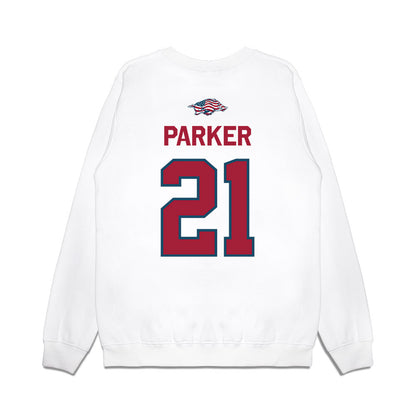 Arkansas - NCAA Football : Jasper Parker - Patriotic Collection Premium Crewneck Sweatshirt-1