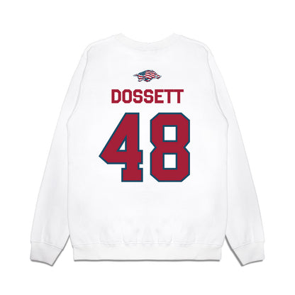 Arkansas - NCAA Baseball : Cooper Dossett - Patriotic Collection Premium Crewneck Sweatshirt-1