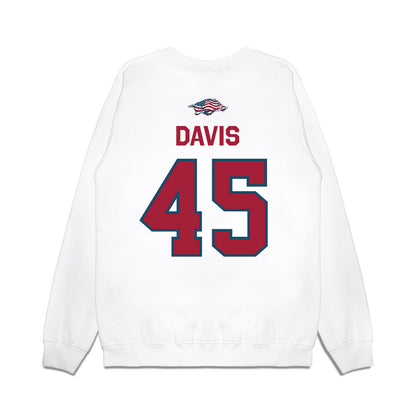 Arkansas - NCAA Football : Preston Davis - Patriotic Collection Premium Crewneck Sweatshirt-1