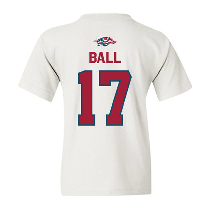 Arkansas - NCAA Women's Soccer : Kennedy Ball - Patriotic Collection Youth T-Shirt-1