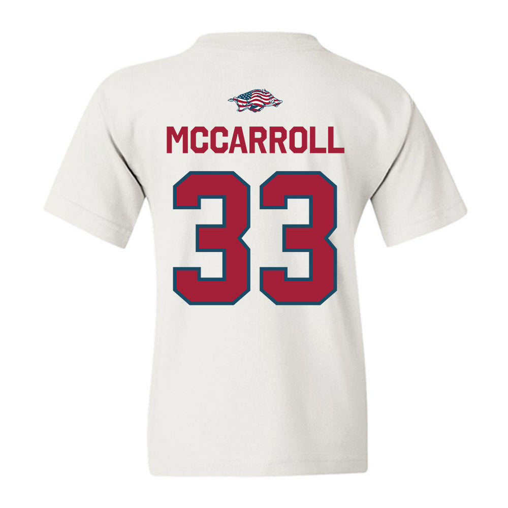 Arkansas - NCAA Women's Volleyball : Maggie McCarroll - Patriotic Collection Youth T-Shirt-1