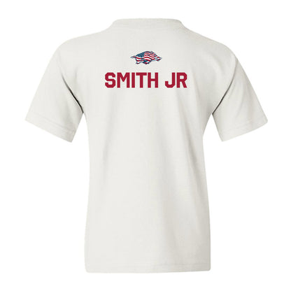 Arkansas - NCAA Men's Basketball : Jordan Smith Jr - Patriotic Collection Youth T-Shirt-1