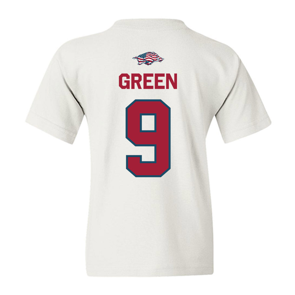 Arkansas - NCAA Women's Soccer : Londyn Green - Patriotic Collection Youth T-Shirt-1