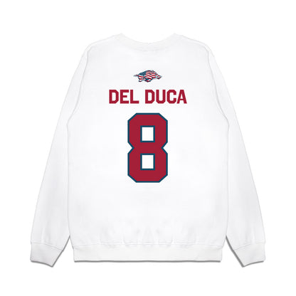 Arkansas - NCAA Softball : Kyler Del Duca - Patriotic Collection Premium Crewneck Sweatshirt-1