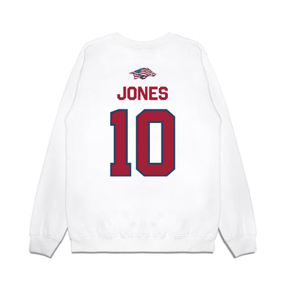Arkansas - NCAA Women's Basketball : Taleyah Jones - Patriotic Collection Premium Crewneck Sweatshirt-1