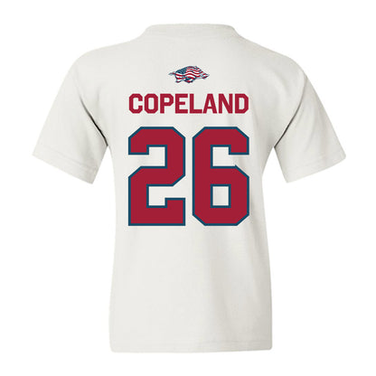 Arkansas - NCAA Football : Jalon Copeland - Patriotic Collection Youth T-Shirt-1