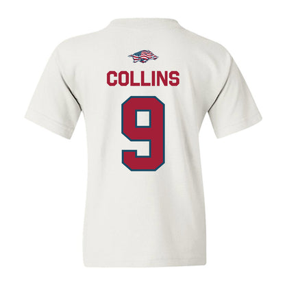 Arkansas - NCAA Football : Charleston Collins - Patriotic Collection Youth T-Shirt-1