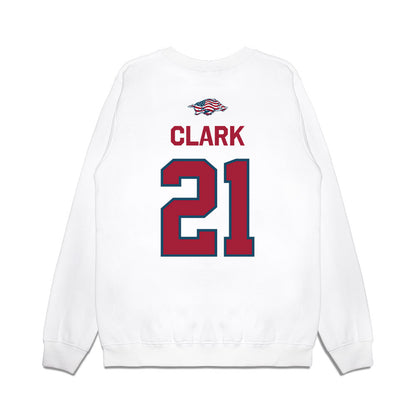 Arkansas - NCAA Baseball : Brenton Clark - Patriotic Collection Premium Crewneck Sweatshirt-1