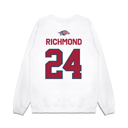 Arkansas - NCAA Men's Basketball : Billy Richmond - Patriotic Collection Premium Crewneck Sweatshirt-1