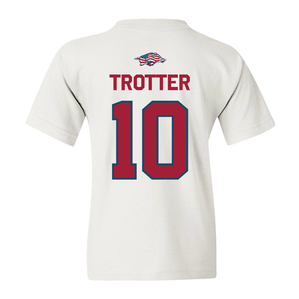 Arkansas - NCAA Football : Cade Trotter - Patriotic Collection Youth T-Shirt-1