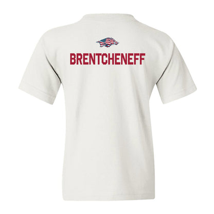 Arkansas - NCAA Women's Golf : Sara Brentcheneff - Patriotic Collection Youth T-Shirt-1