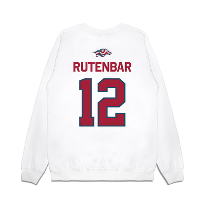 Arkansas - NCAA Baseball : Carter Rutenbar - Patriotic Collection Premium Crewneck Sweatshirt-1