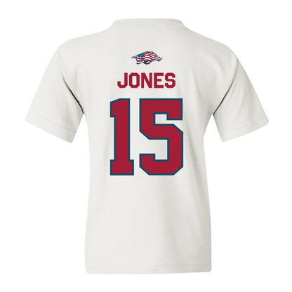 Arkansas - NCAA Women's Soccer : Sabrina Jones - Patriotic Collection Youth T-Shirt-1