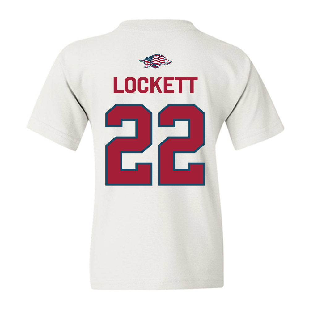 Arkansas - NCAA Football : Tay Lockett - Patriotic Collection Youth T-Shirt-1