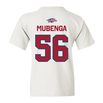 Arkansas - NCAA Football : Ben Mubenga - Patriotic Collection Youth T-Shirt-1