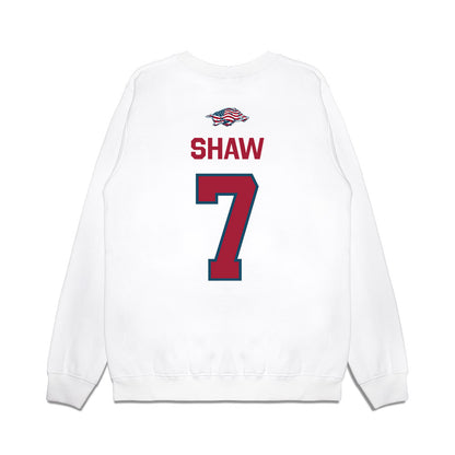 Arkansas - NCAA Football : Bradley Shaw - Patriotic Collection Premium Crewneck Sweatshirt-1