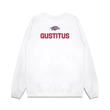 Arkansas - NCAA Women's Gymnastics : Madison Gustitus - Patriotic Collection Premium Crewneck Sweatshirt-1