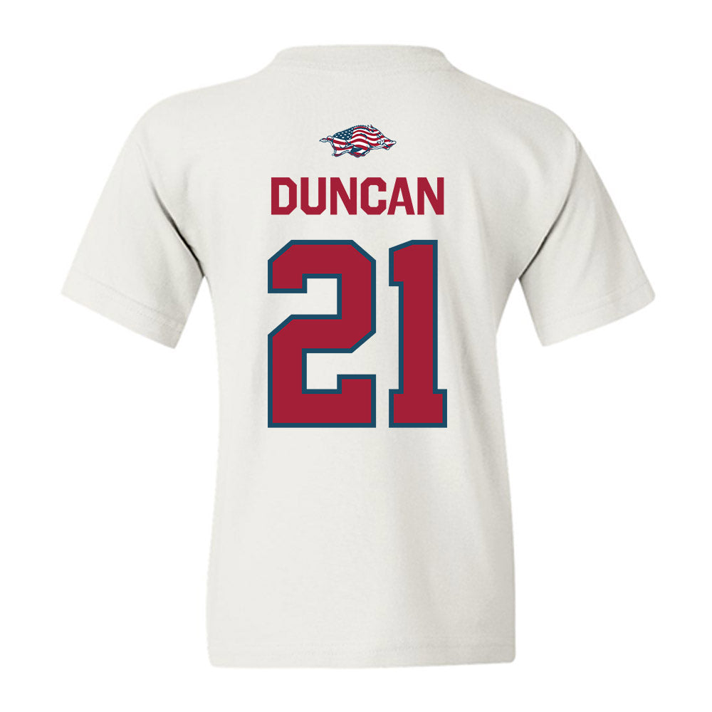 Arkansas - NCAA Women's Volleyball : Parker Duncan - Patriotic Collection Youth T-Shirt-1