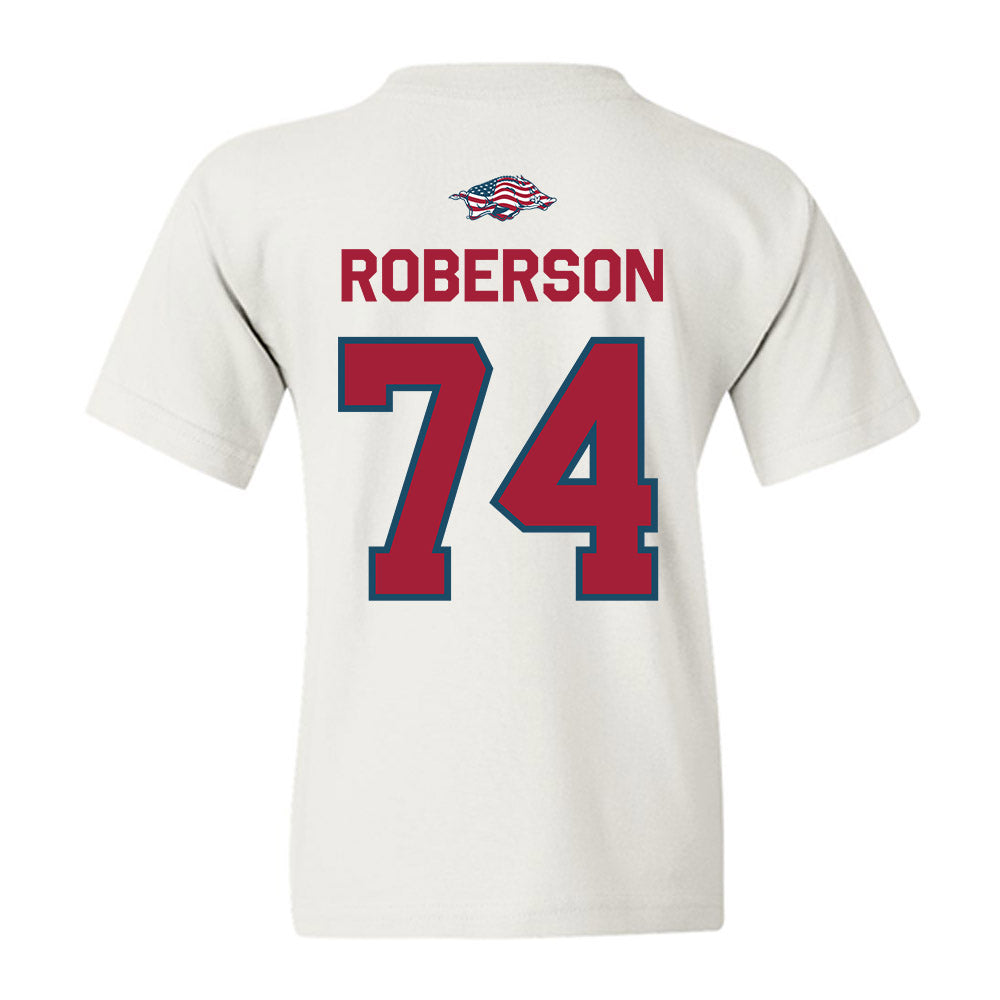 Arkansas - NCAA Football : Terence Roberson - Patriotic Collection Youth T-Shirt-1