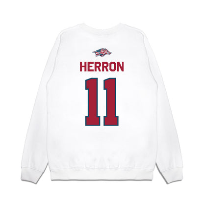 Arkansas - NCAA Softball : Robyn Herron - Patriotic Collection Premium Crewneck Sweatshirt-1