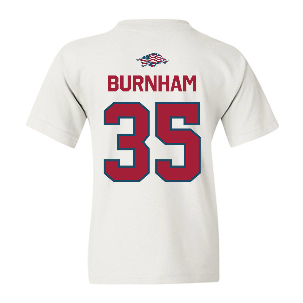 Arkansas - NCAA Baseball : Ty Burnham - Patriotic Collection Youth T-Shirt-1