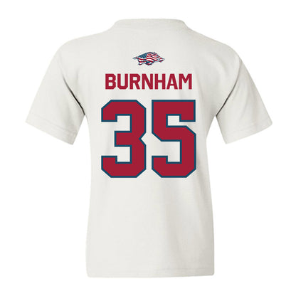 Arkansas - NCAA Baseball : Ty Burnham - Patriotic Collection Youth T-Shirt-1