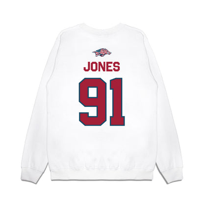 Arkansas - NCAA Football : Carlon Jones - Patriotic Collection Premium Crewneck Sweatshirt-1