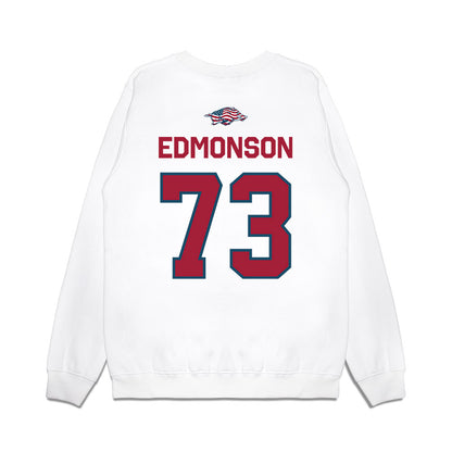 Arkansas - NCAA Football : Brooks Edmonson - Patriotic Collection Premium Crewneck Sweatshirt-1