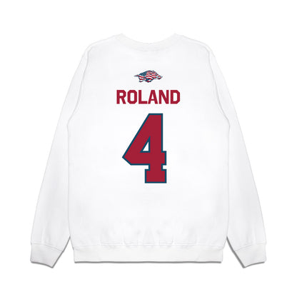 Arkansas - NCAA Football : Lakhi Roland - Patriotic Collection Premium Crewneck Sweatshirt-1