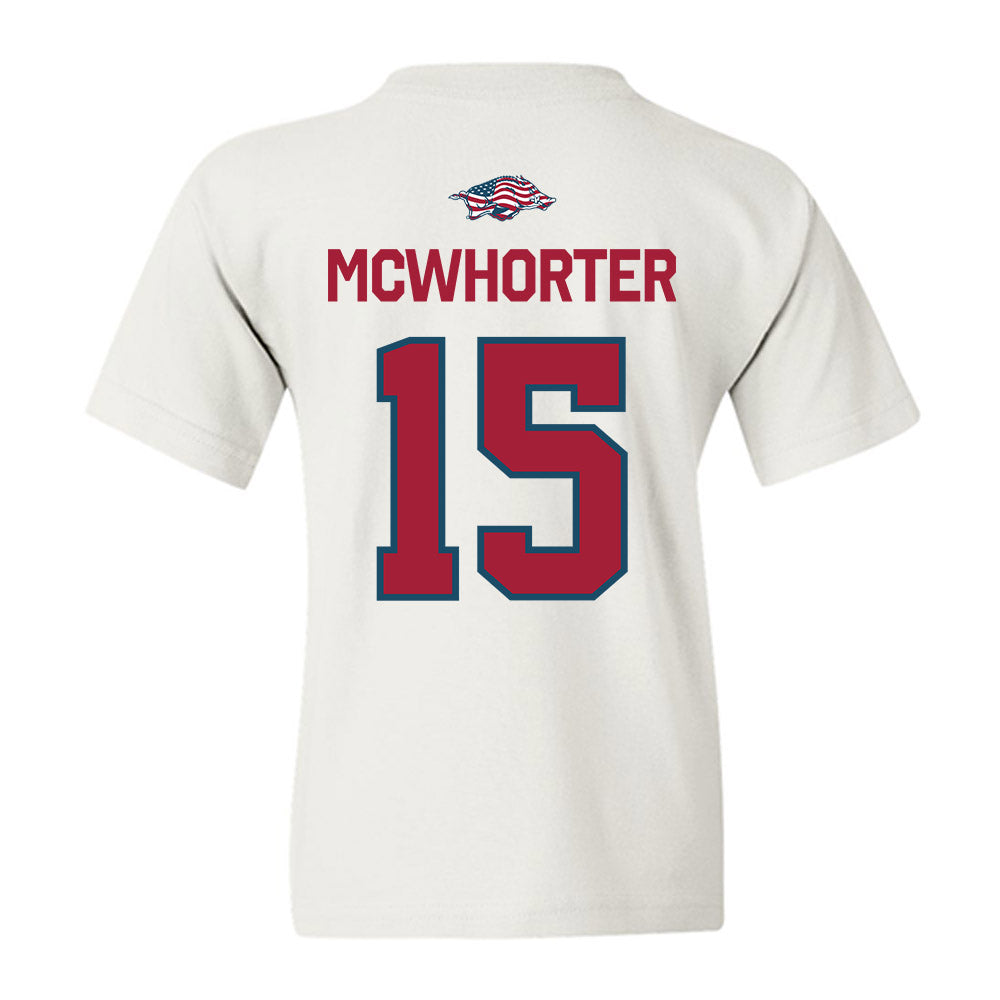 Arkansas - NCAA Softball : Lillie-Faye Mcwhorter - Patriotic Collection Youth T-Shirt-1
