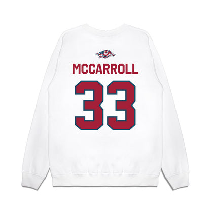Arkansas - NCAA Women's Volleyball : Maggie McCarroll - Patriotic Collection Premium Crewneck Sweatshirt-1