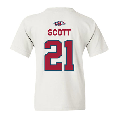 Arkansas - NCAA Football : Tyler Scott - Patriotic Collection Youth T-Shirt-1