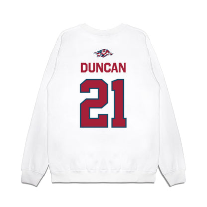 Arkansas - NCAA Women's Volleyball : Parker Duncan - Patriotic Collection Premium Crewneck Sweatshirt-1