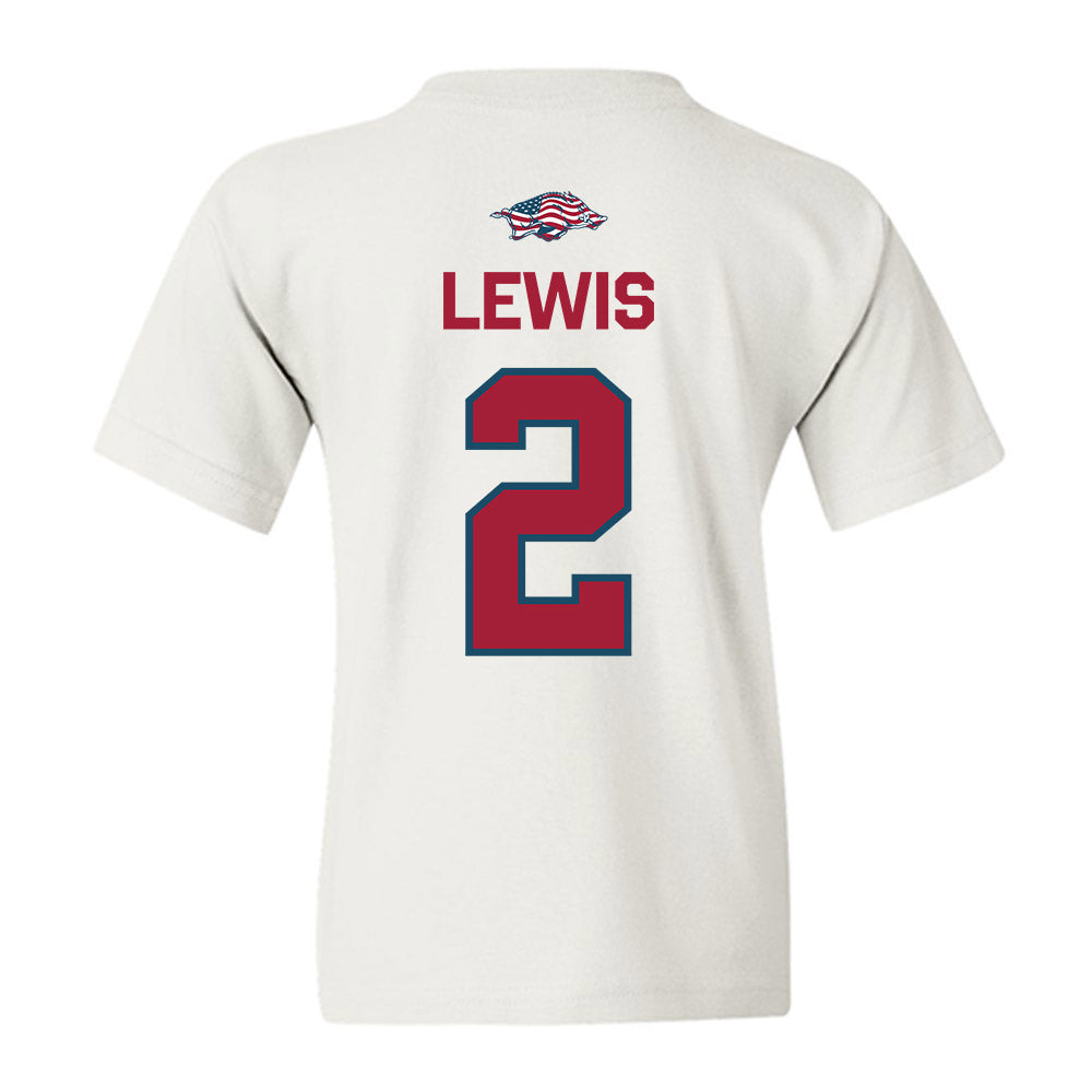 Arkansas - NCAA Football : Shelton Lewis - Patriotic Collection Youth T-Shirt-1