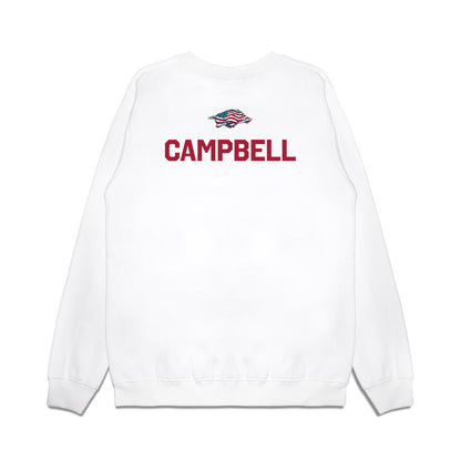 Arkansas - NCAA Women's Track & Field : Abigail Campbell - Patriotic Collection Premium Crewneck Sweatshirt-1