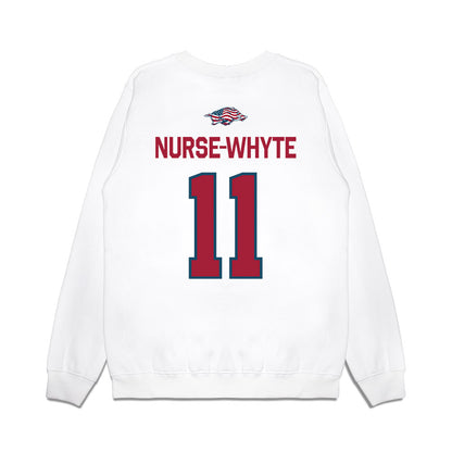 Arkansas - NCAA Women's Soccer : Aniyah Nurse-Whyte - Patriotic Collection Premium Crewneck Sweatshirt-1