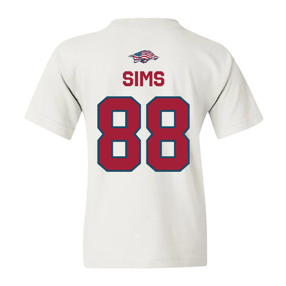 Arkansas - NCAA Football : Xadavien Sims - Patriotic Collection Youth T-Shirt-1
