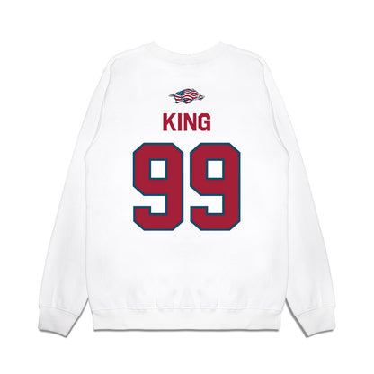 Arkansas - NCAA Softball : Lexi King - Patriotic Collection Premium Crewneck Sweatshirt-1