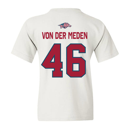 Arkansas - NCAA Football : Charlie von der Meden - Patriotic Collection Youth T-Shirt-1