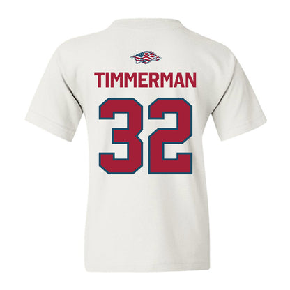 Arkansas - NCAA Softball : Saylor Timmerman - Patriotic Collection Youth T-Shirt-1