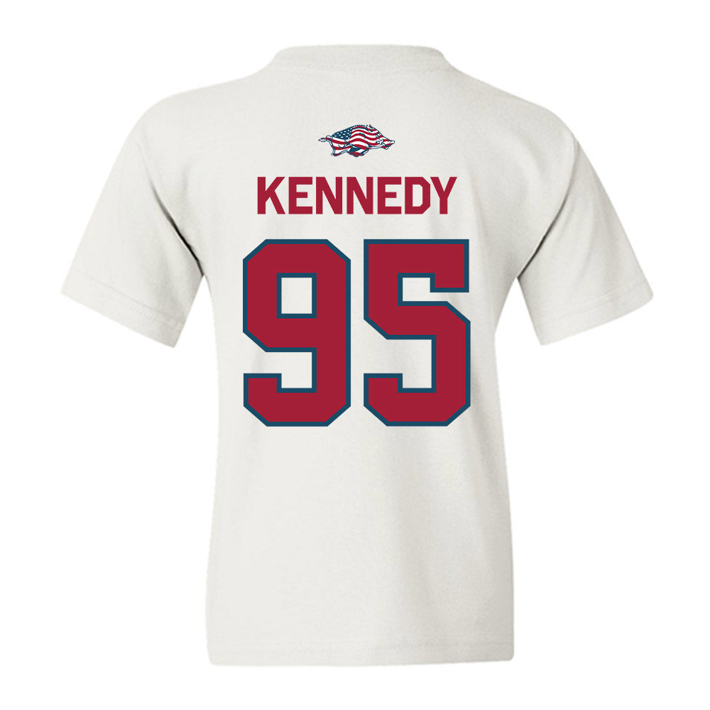 Arkansas - NCAA Football : Anthony Kennedy - Patriotic Collection Youth T-Shirt-1