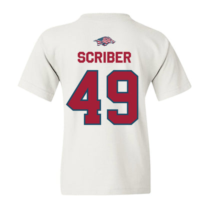 Arkansas - NCAA Football : Braxton Scriber - Patriotic Collection Youth T-Shirt-1