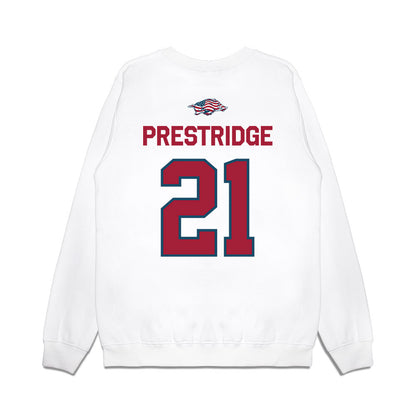 Arkansas - NCAA Women's Basketball : Kyiah Prestridge - Patriotic Collection Premium Crewneck Sweatshirt-1