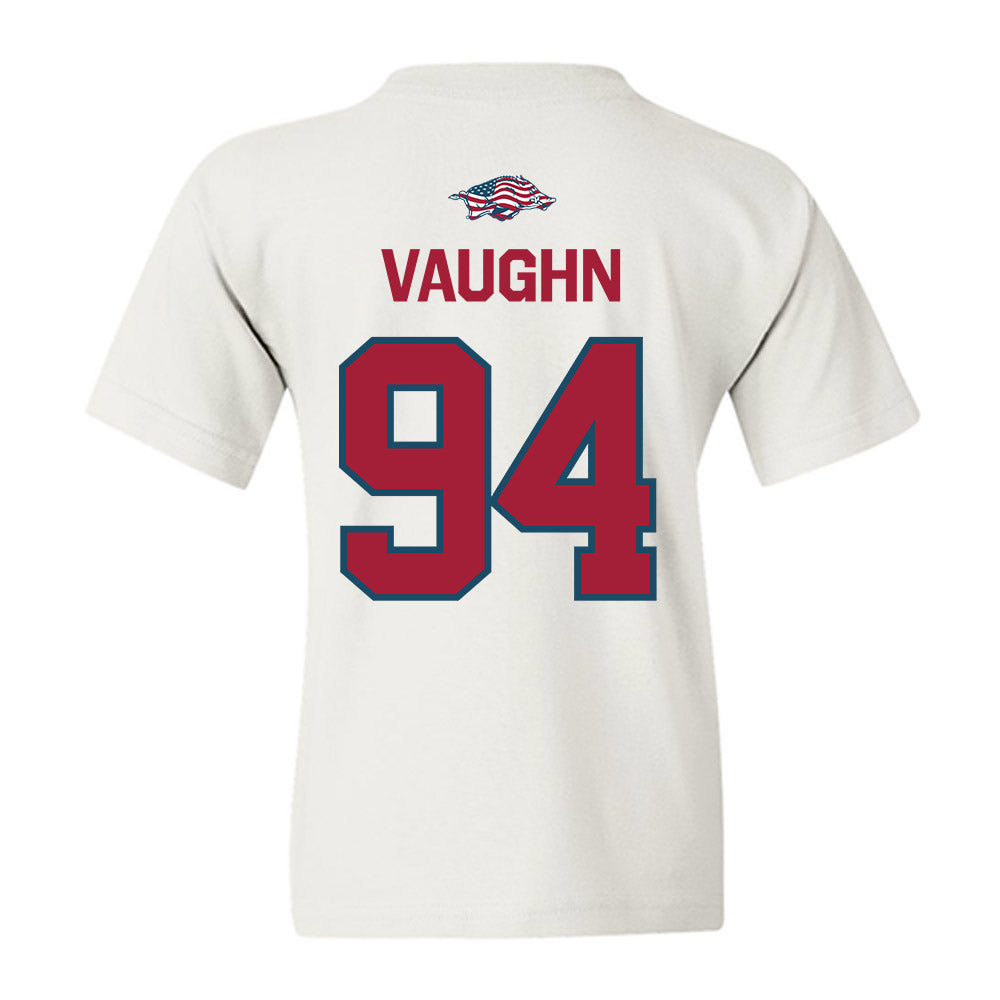 Arkansas - NCAA Football : Reginald Vaughn - Patriotic Collection Youth T-Shirt-1