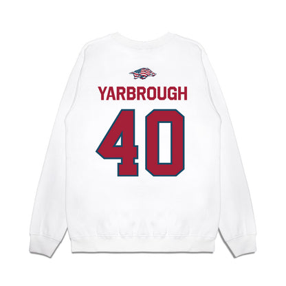 Arkansas - NCAA Football : Colton Yarbrough - Patriotic Collection Premium Crewneck Sweatshirt-1