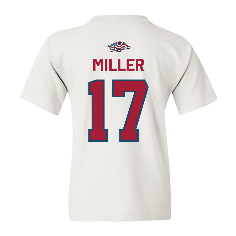 Arkansas - NCAA Softball : Kennedy Miller - Patriotic Collection Youth T-Shirt-1