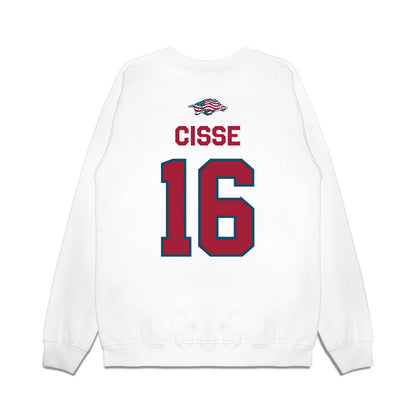 Arkansas - NCAA Football : Ismael Cisse - Patriotic Collection Premium Crewneck Sweatshirt-1