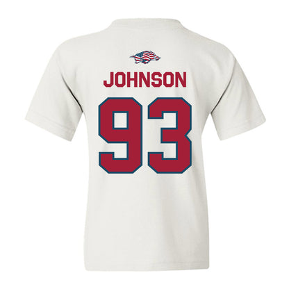 Arkansas - NCAA Football : keiundre johnson - Patriotic Collection Youth T-Shirt-1
