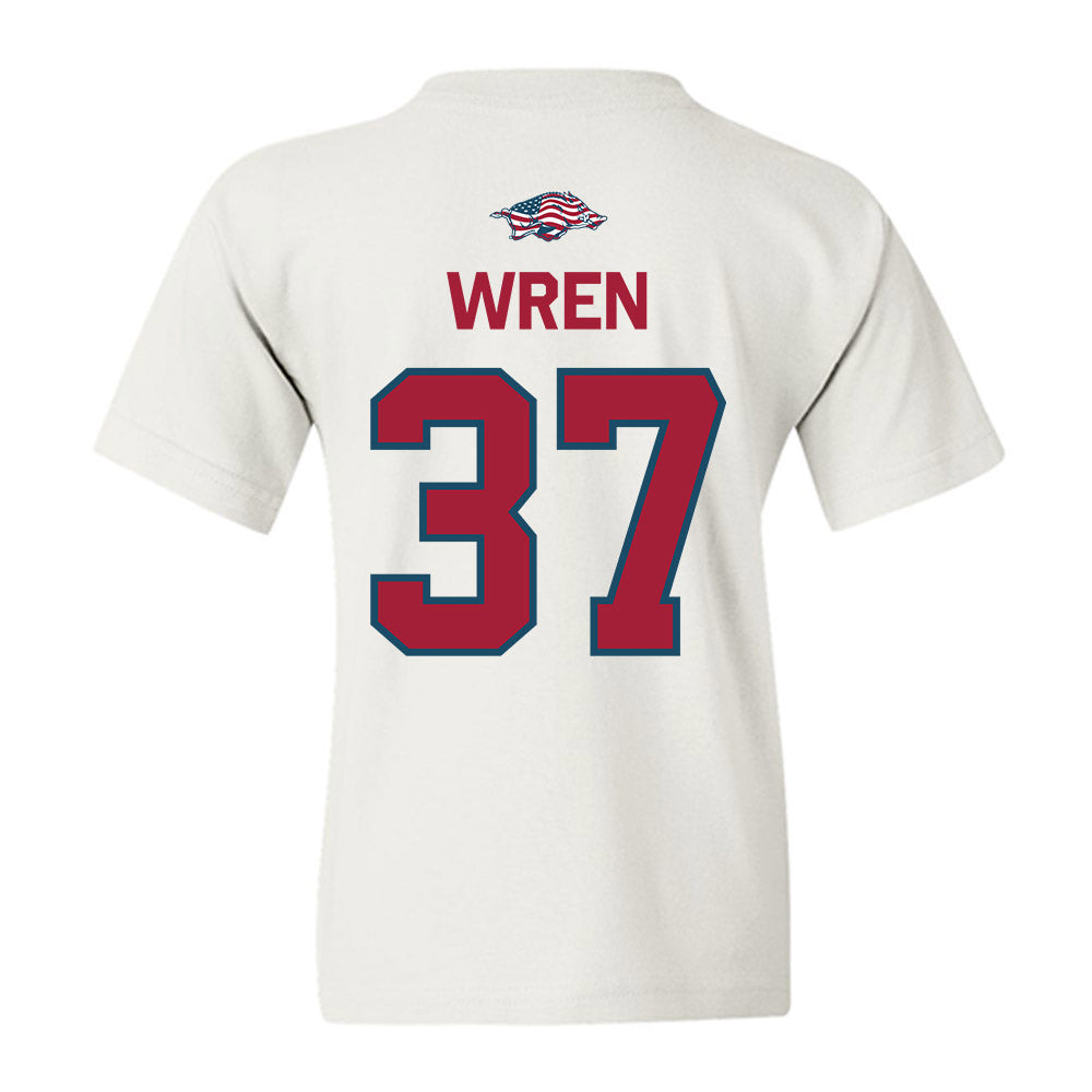 Arkansas - NCAA Baseball : Grant Wren - Patriotic Collection Youth T-Shirt-1