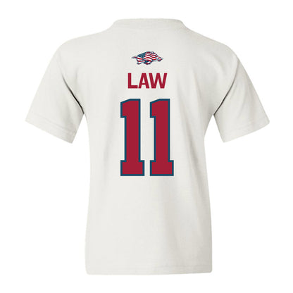 Arkansas - NCAA Women's Volleyball : Elsie Law - Patriotic Collection Youth T-Shirt-1